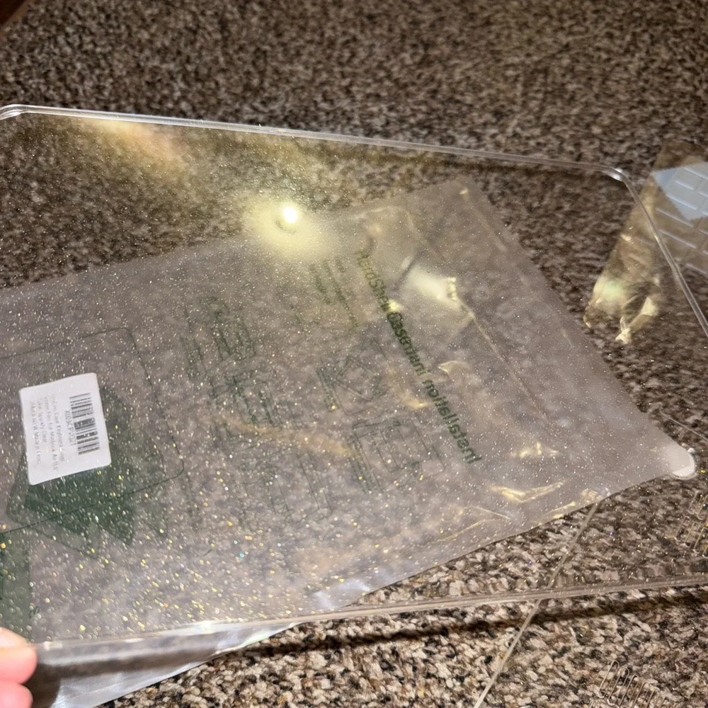 Glittery Mac Book Air 13.6 inch Case